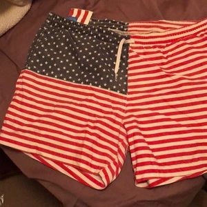 American flag bathing suit